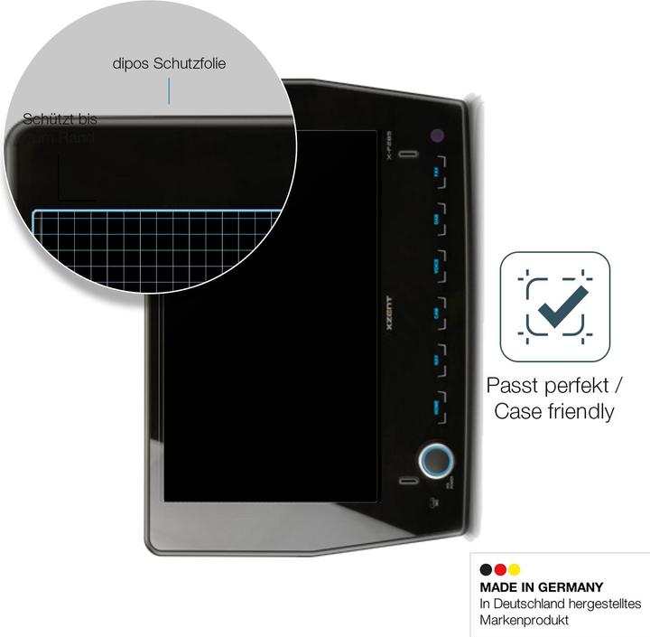 Actual product image Dipos Anti-Shock Screen Protector Matte