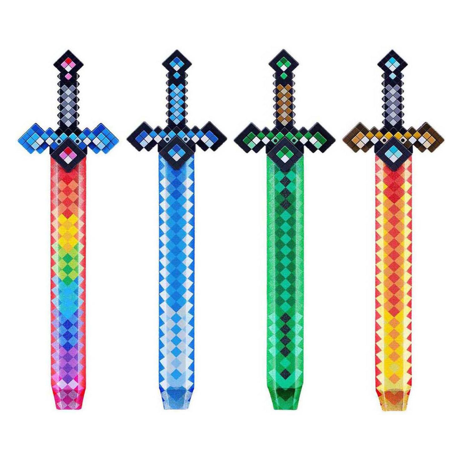 Xshot XSHOT-SWORD-PIXEL SWORD,S1,HANG TAG,DBQ,12PC (36901DBQ1)