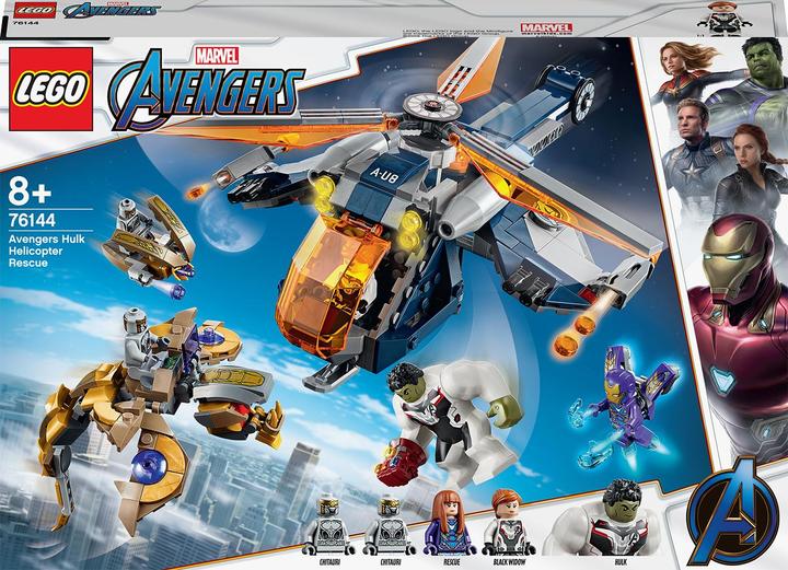 Actual product image LEGO Avengers Hulk Helicopter Rescue (76144, LEGO Marvel)