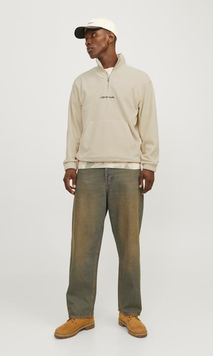 Actual product image Jack & Jones Jorvesterbro Fleece Quarter Zip Noos (S)