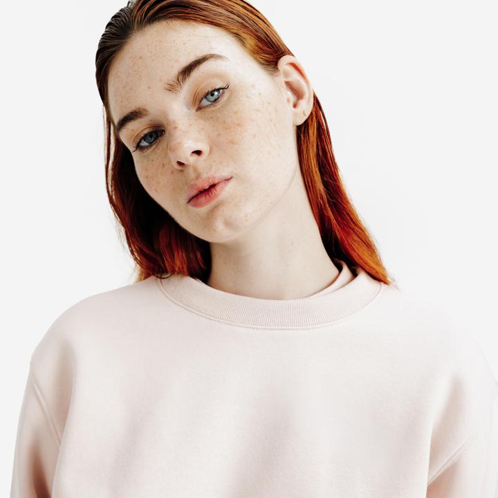 Actual product image Decathlon Sweatshirt unisex Relax - rosa (L)