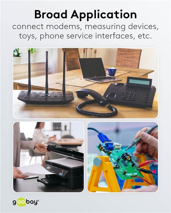 Image du produit Goobay Convertisseur USB série RS232 (1.50 m)
