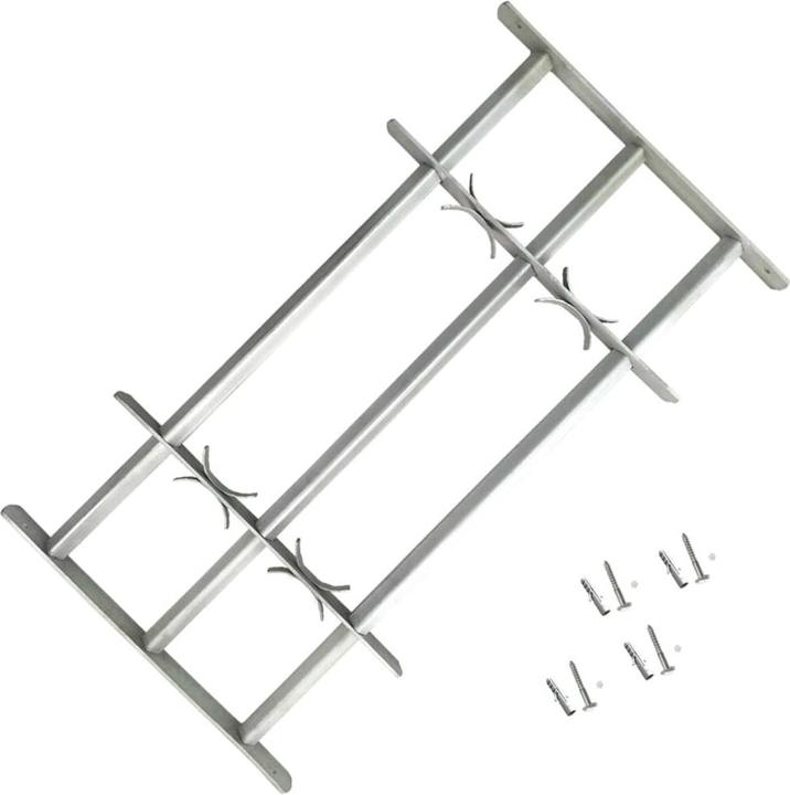 Produktbild Diverse Hardware Fenstergitter Verstellbar mit 3 Querstäben 1000-1500 mm