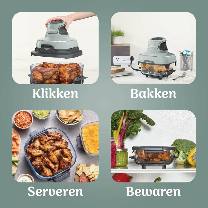 Actual product image Ninja Crispi 4-in-1 Airfryer FN101EUSG