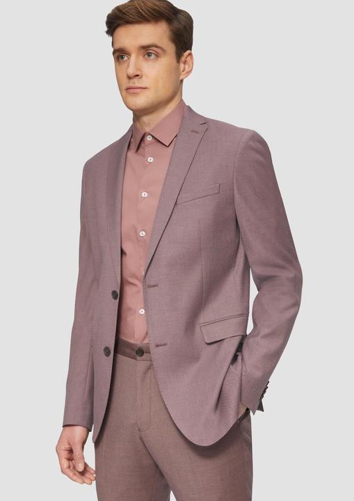Actual product image S.Oliver Indoor-Sakko s.O PURE: Slim-Fit-Sakko aus Viskosestretch (50)