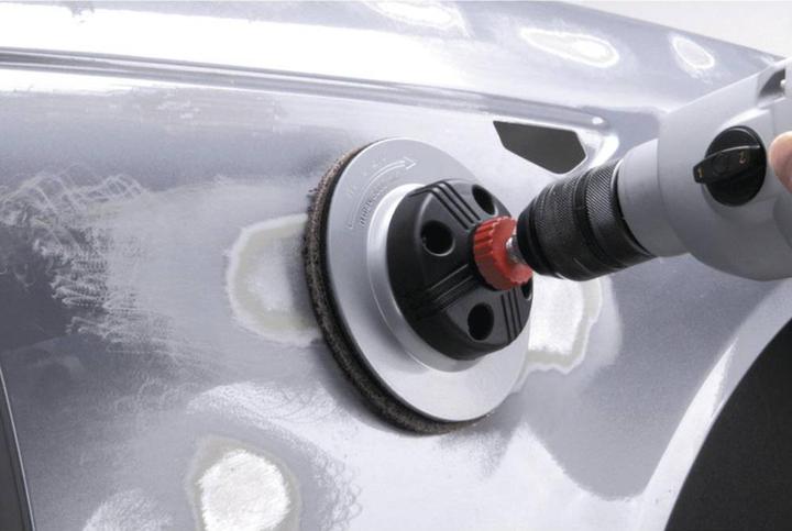 Produktbild wolfcraft 1 Haft-Schleifvlies für Blech ø125mm (80)