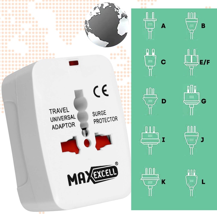 Produktbild Max Excell Steckdosenadapter