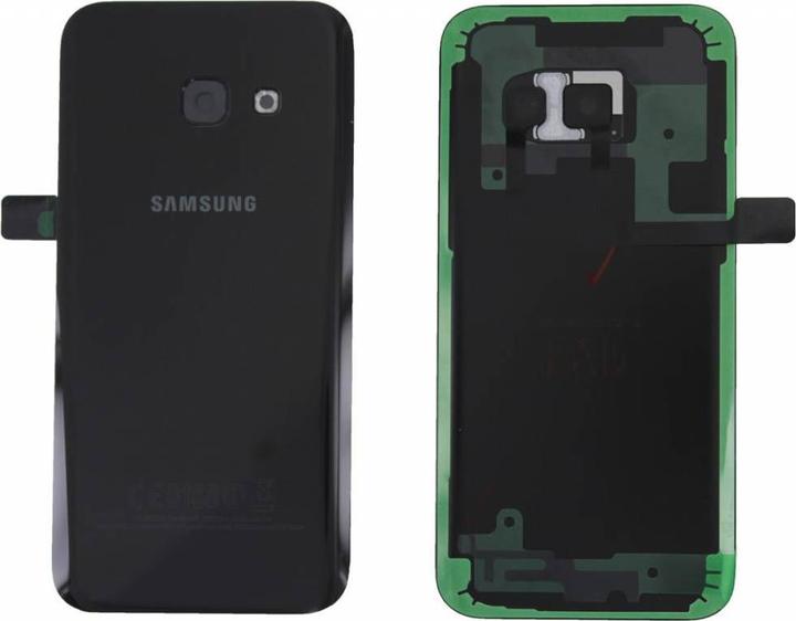 Actual product image Samsung Galaxy A3 2017 Back Cover Original - Black (Samsung Galaxy A3 (2017))