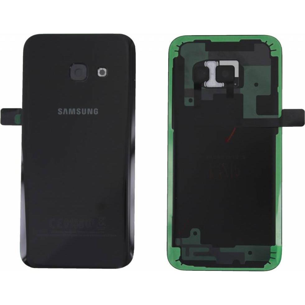 Samsung Galaxy A3 2017 Cover posteriore originale - Nero (Samsung Galaxy A3 (2017)), Cover smartphone, Nero