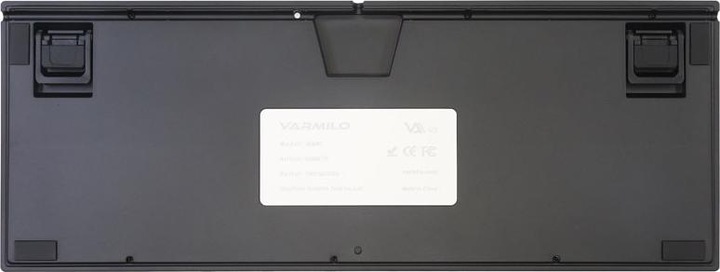 Produktbild Varmilo VEA87 CMYK TKL Gaming Tastatur, MX-Brown, weisse LED - US Layout (Kabelgebunden)