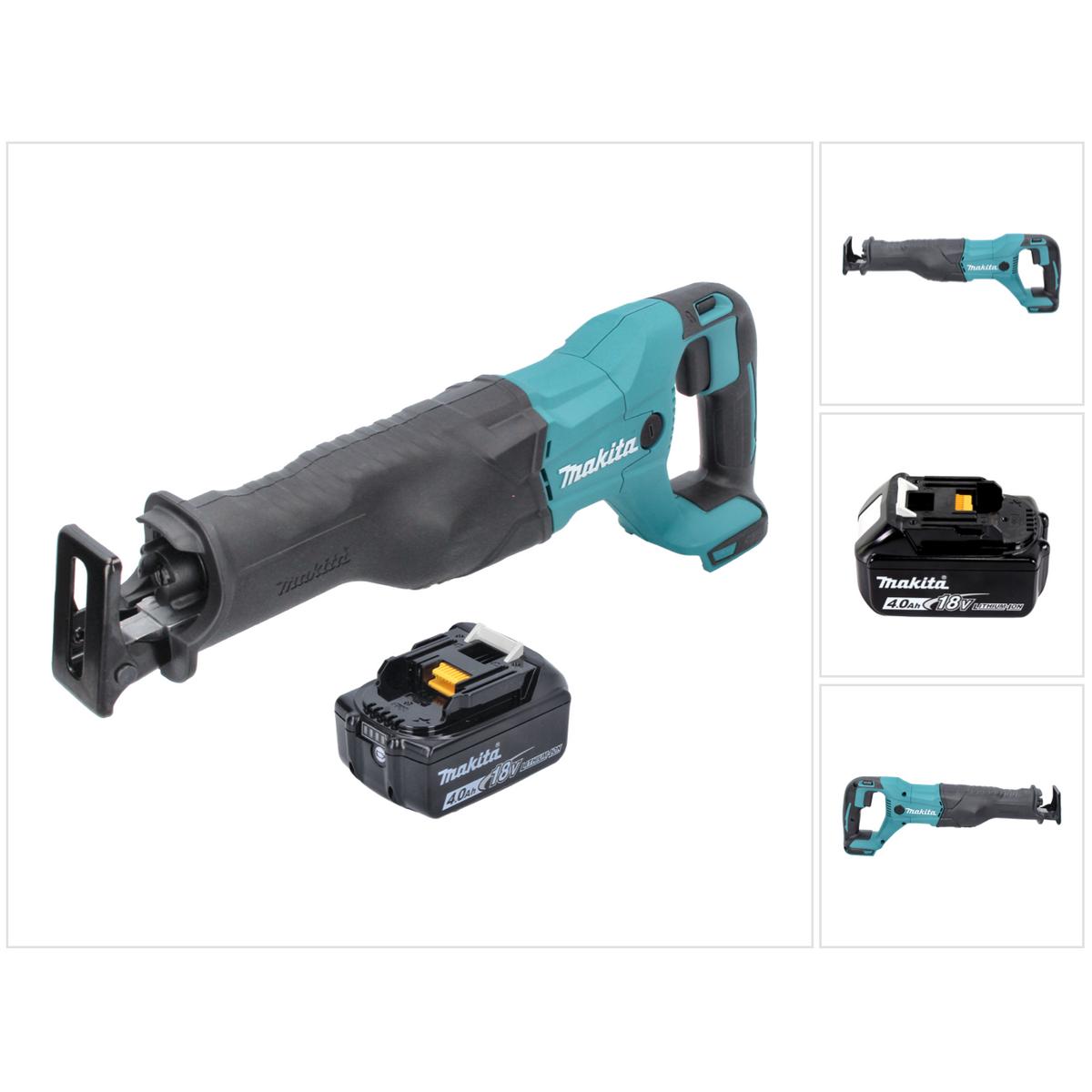 Makita, Säbelsäge, DJR 186 M1 Akku Reciprosäge Säbelsäge 18 V + 1x Akku 4,0 Ah - ohne Ladegerät