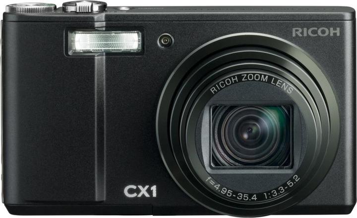 Productafbeelding RICOH Caplio CX1 9 Mpixel, 7x groothoekzoom, zwart