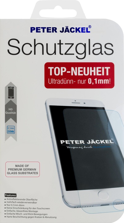 Actual product image Peter Jäckel HD SCHOTT Glass 0.1mm for Apple iPhone 13/ 13 Pro (1 Piece, Apple iPhone 13, Apple iPhone 13 Pro)