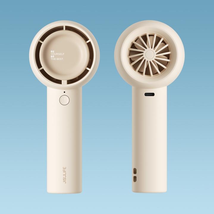 Actual product image Jisulife Handheld Fan Life5 (4500nAh FA42-1) brown
