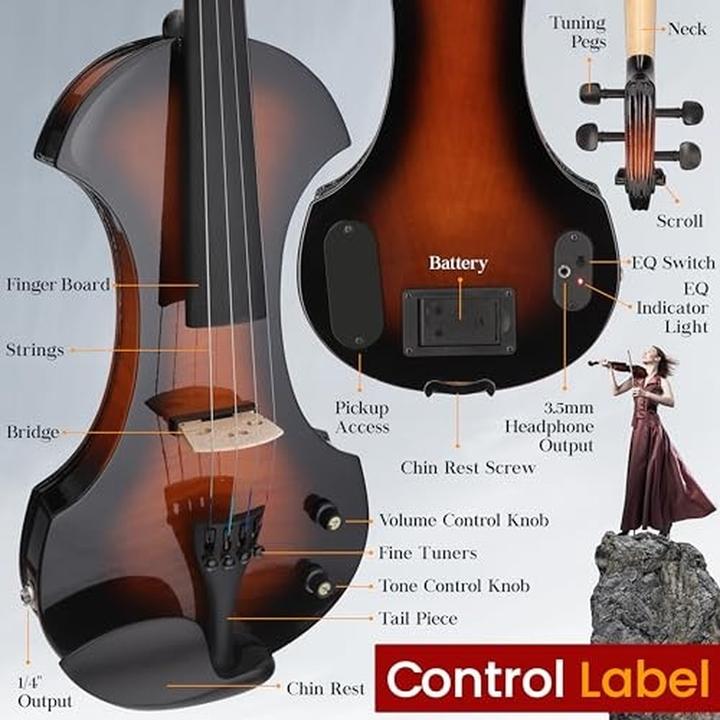 Produktbild Pyle Violino Elettrico Silenzioso (Geige, 4/4)
