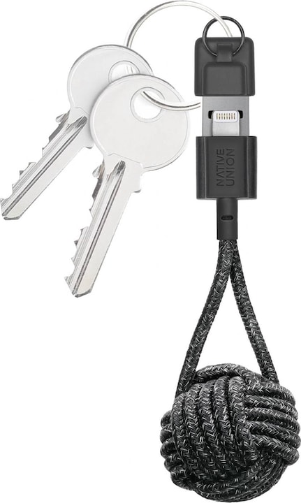 Produktbild Native Union Key Cable USB-A to Lightning Black (0.15 m, USB 2.0)