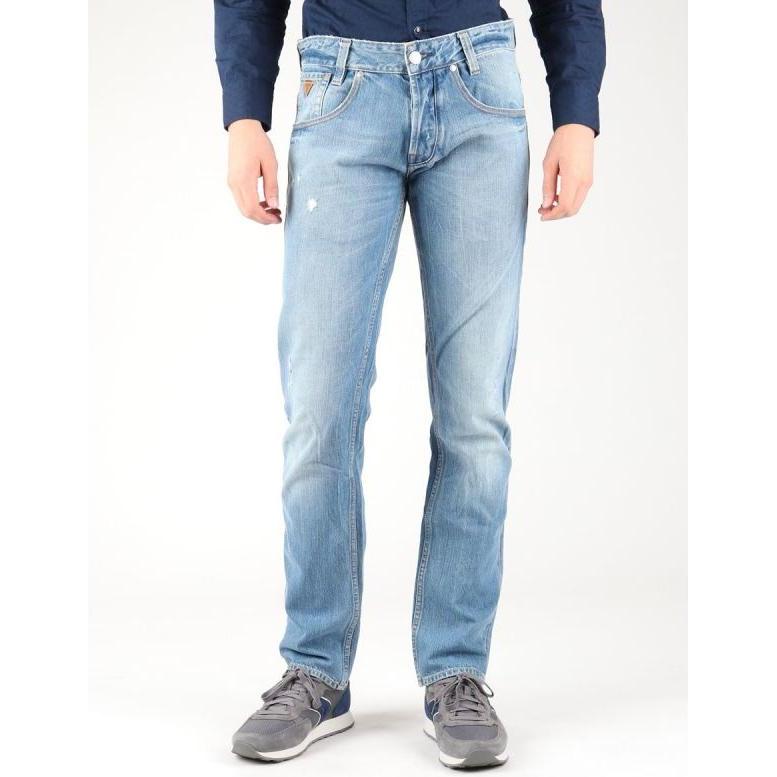 Guess, Uomini, Jeans, Outlaw Jeans M21068D0EY2 STNY, Blu, (29, 34)