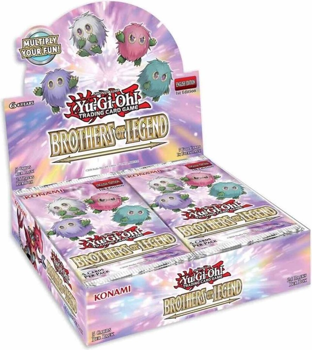 Produktbild Yu-Gi-Oh Brothers of Legend Display (Englisch, Booster Display)