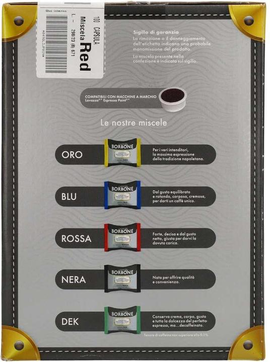 Immagine prodotto Caffè Borbone Miscela Rossa EP (100 x Porta.)