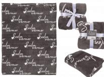 Image du produit Ootb Couverture grise, chauffe-âme (160 x 130 cm)
