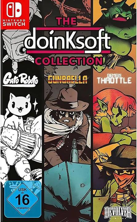 Actual product image Devolver The Doinksoft Collection (Switch, Switch Lite, Switch OLED, DE)