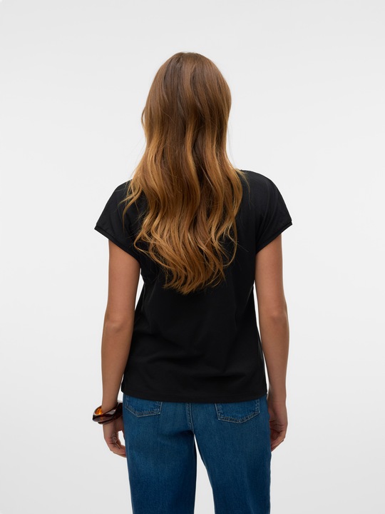 Produktbild Vero Moda Vmluna Ss V-Neck Tee Jrs Noos (S)