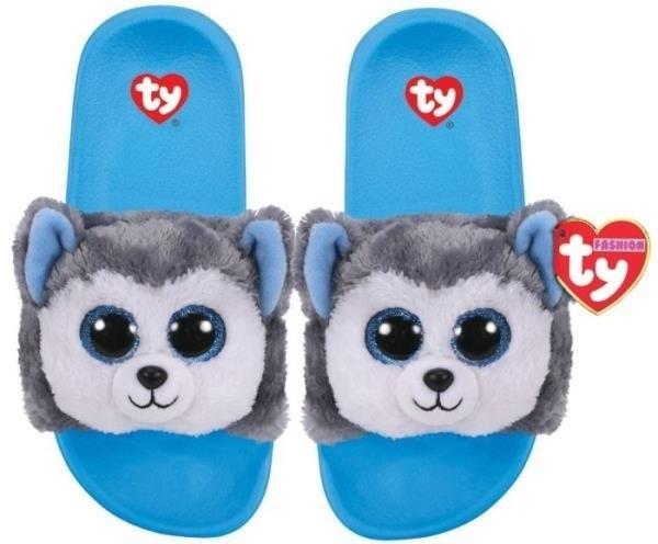 Actual product image Ty Gear Slush - Grey Husky Slippers (36, 37, 38, 39)