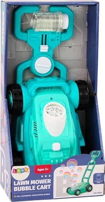 Productafbeelding Lean Toys Grüne Rasenmäher-Sprudelmaschine