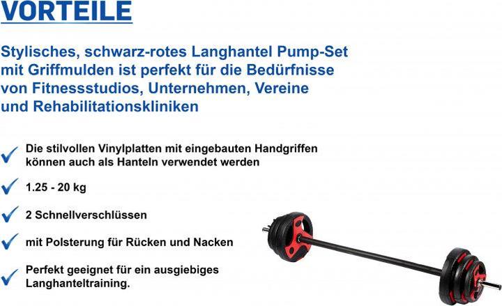 Actual product image Gymstick Pump Set (2 x 5 kg, 2 x 2.5 kg, 2 x 1.25 kg)