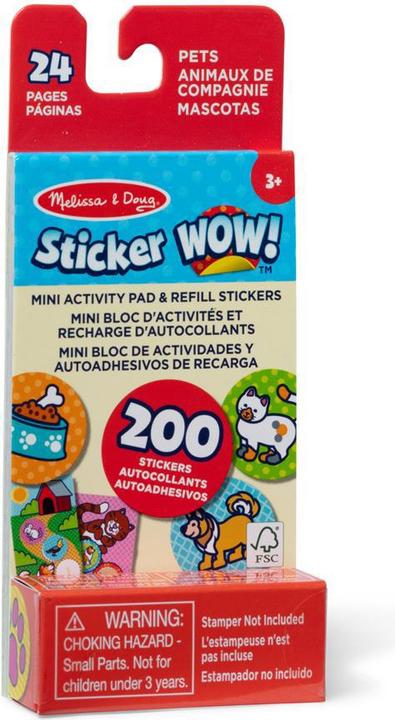 Melissa & Doug Nachfüllsticker - Haustiere