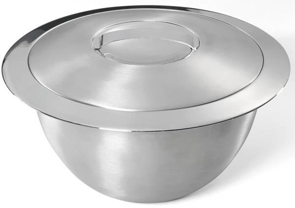 Produktbild Westfalia Thermoschüssel-Set, 6-teilig mit Deckel, 1L + 2L + 3L, Edelstahl