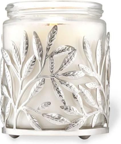 Bath & Body Works BBW Silver Branches 1-Wick Jar Halter