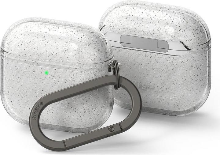 Image du produit Ringke Étui Air pour Apple AirPods 4 - Paillettes transparentes (Sac pour écouteurs)