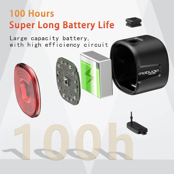 Produktbild Mobygo Rücklicht Arrow 150 Sensor (150 lm, 150 lm)