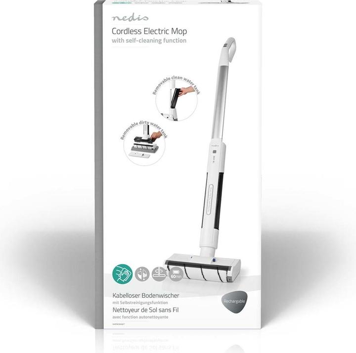 Actual product image Nedis HHEM300WT, Floor Cleaner, White (Wipe)