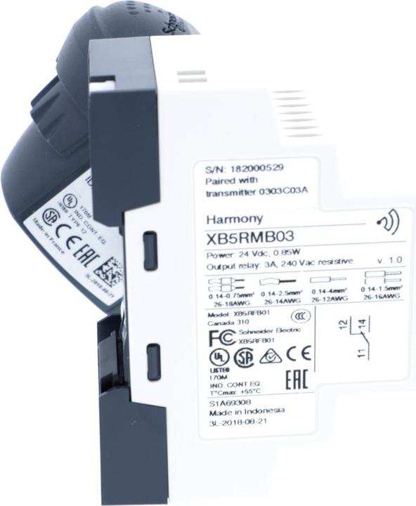Produktbild Schneider Electric Nicht programm.Empfänger XB5R, 24 Vdc