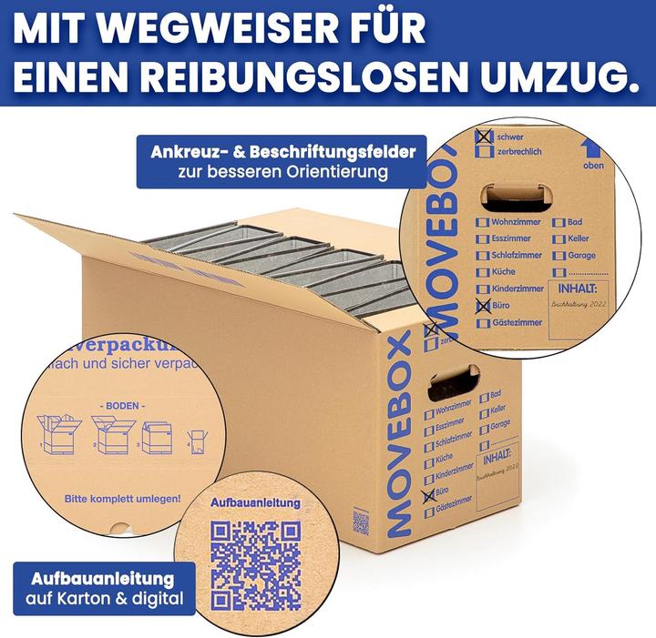 Produktbild KK Umzugskartons Set Movebox (29 cm)