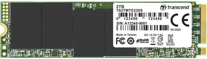 Image du produit Transcend 220S SSD 2 TB (2000 Go, M.2 2280)