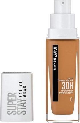 Actual product image Maybelline New York Maybelline SuperStay Active Wear 30H Foundation 61 Warm Bronze (61 Sunny bronze)