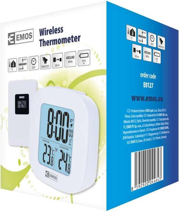 Immagine prodotto Emos Termometro digitale senza fili E0127