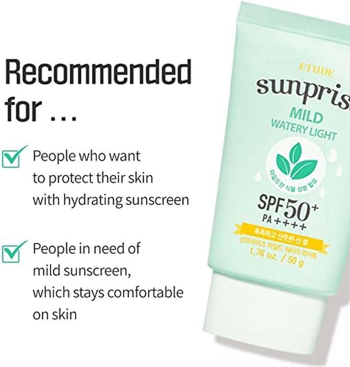 Produktbild Etude House Sunprise Mild Watery Light (Sonnengel, SPF 50, 50 ml)