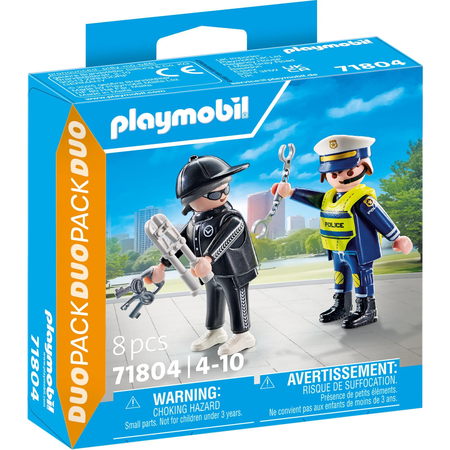 Playmobil 71804 Polizist und Einbrecher (71804)