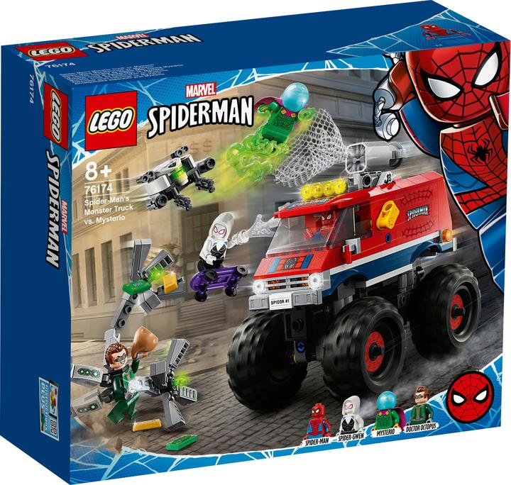 Produktbild LEGO Spider-Mans Monstertruck gegen Mysterio (76174, LEGO Marvel)