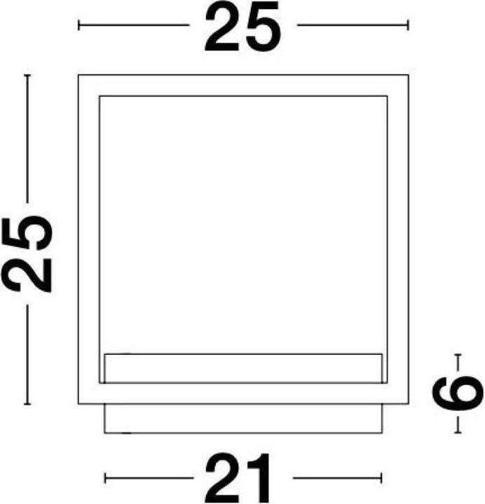Actual product image Nova Luce Cornice (1080 lm, IP20)