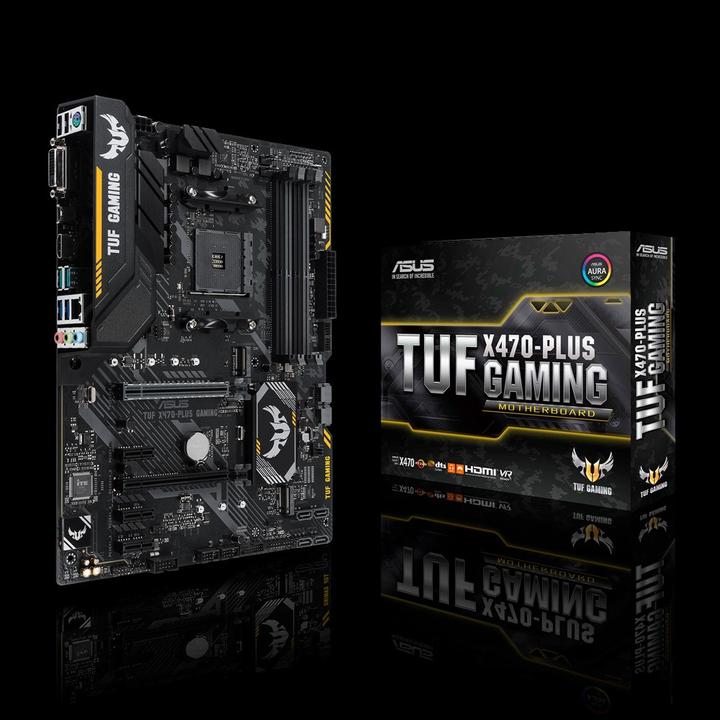 Actual product image ASUS TUF X470-Plus Gaming (AM4, AMD X470, ATX)
