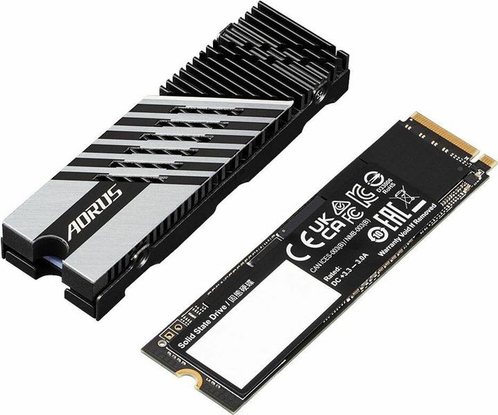 Productafbeelding Gigabyte Aorus Gen4 7300 (2000 GB, M.2 2280)