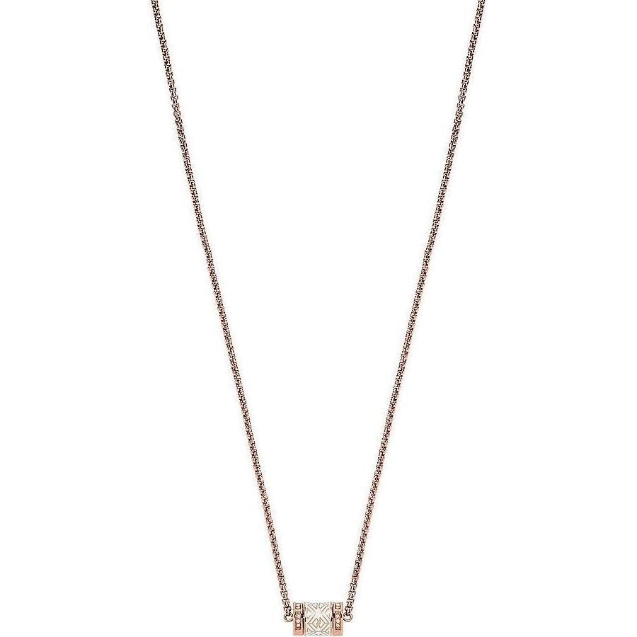 Emporio Armani, Halsschmuck, Essential, (Kunstharz, Edelstahl)