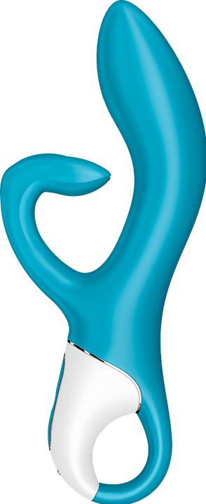 Actual product image Satisfyer Embrace Me Rabbit Vibrator - Turquoise