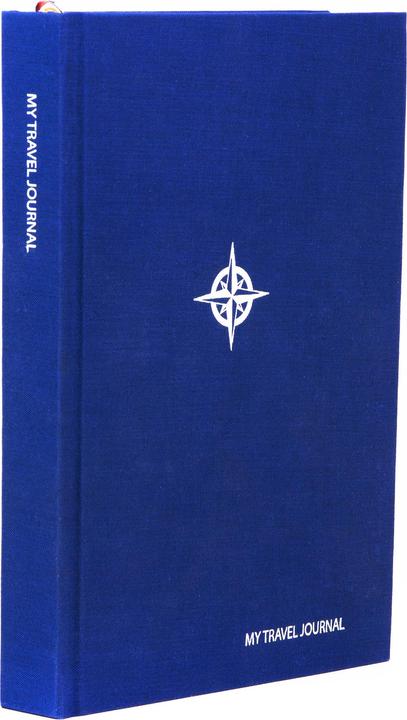 Image du produit Suck UK MyTravel Journal (À rayures, Blanc, Couverture rigide)