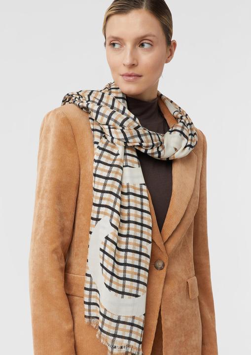 Image du produit Comma Tuch Schal mit All-over-Print